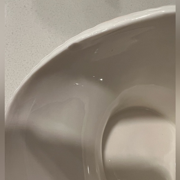 Bunny Glazed Ceramic Basket Grace Tea Ware Easter Rabbit in the Garden Spring - Picture 7 of 9